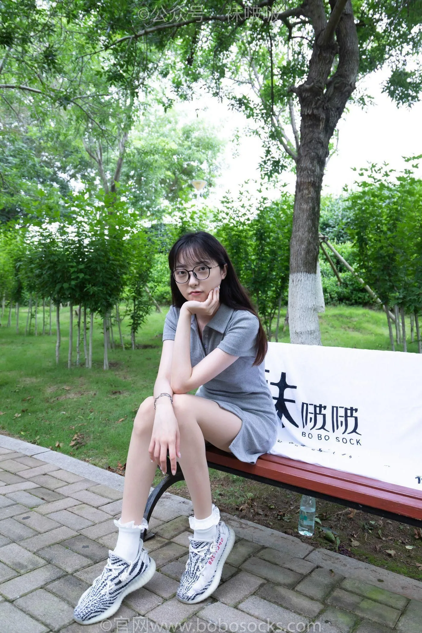 [BoBoSocks袜啵啵]NO.019 稚予-椰子、白棉袜、肉丝 [147P]插图6